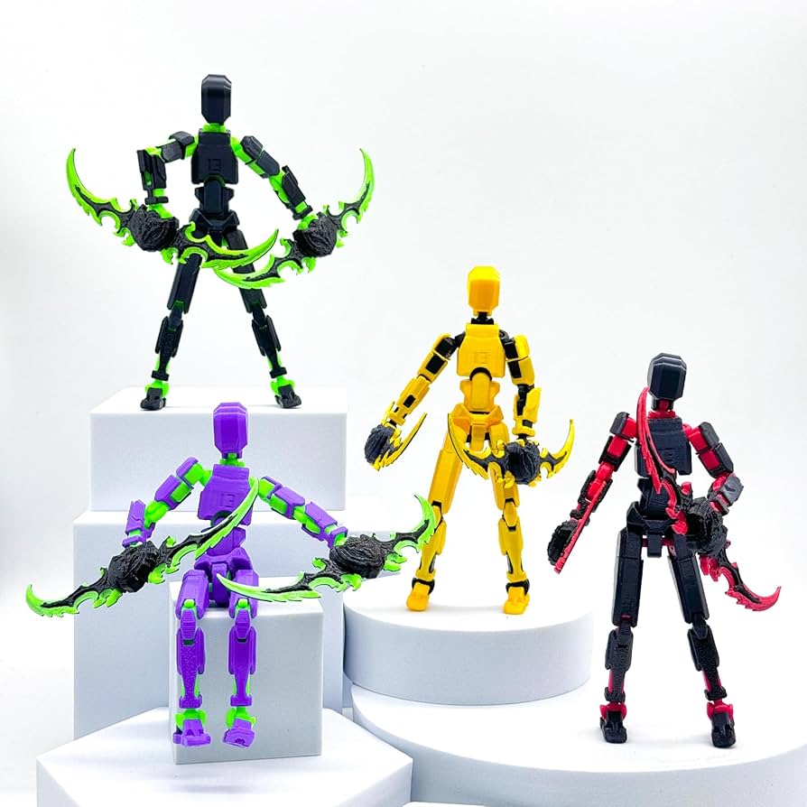 Amazon.com: 2 Packs T13 Action Figure Set (Assembly